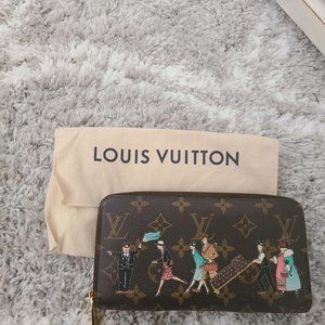 Authentic Limited Edition Louis Vuitton  Illustre Zyppy Wallet